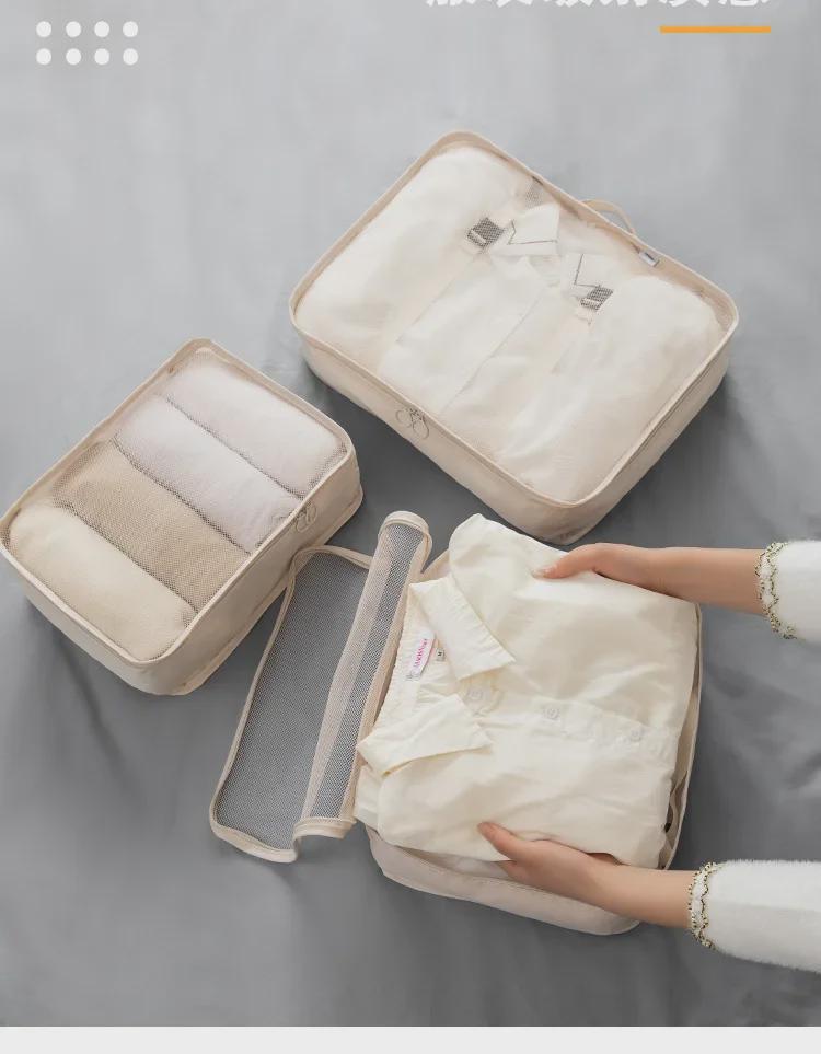 Portable Travel Suitcase and Clothing Storage Organizer for Underwear and Clothes