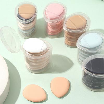 7Pcs Mini Size Professional Cosmetic Cushion Puff Concealer Foundation Detail Puff Finger Puff Set Makeup Sponge Beauty Tool