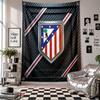 Atletico Madrid Wall Tapestry Home Decor Wall Hanging Cloth for Bedroom Living Room Background
