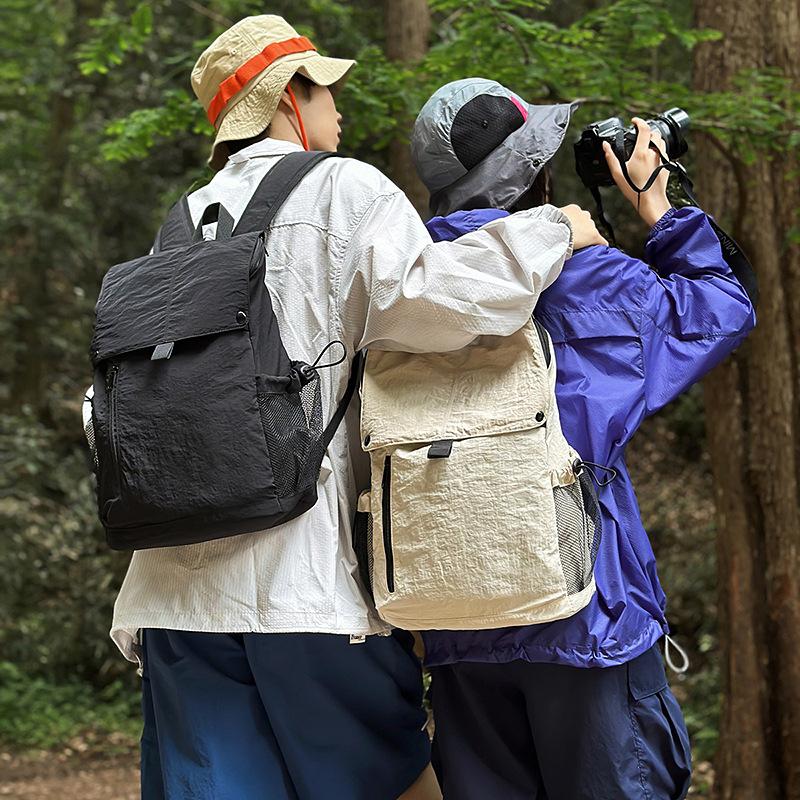 Unisex Rucksack Outdoor Leichtgewicht Koreanische Version Freizeit Tasche 2025 Neue Schultasche für Schüler Reisen Ausflüge