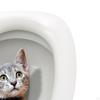 Cartoon Toilet Seat Cover Stickers, Cat Cute Cat, A