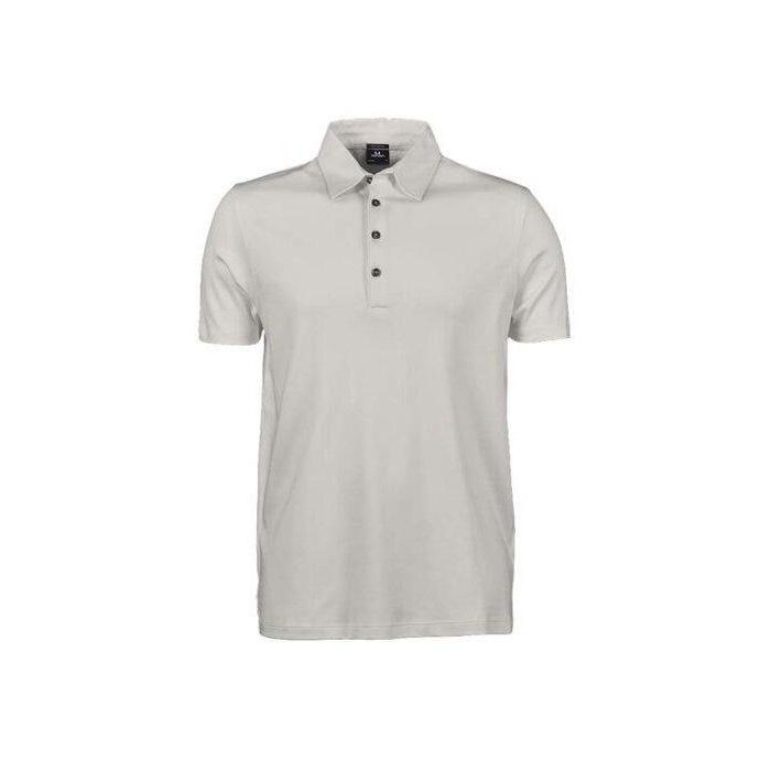 Tee Jays Herren Pima Kurzarm Baumwoll Poloshirt