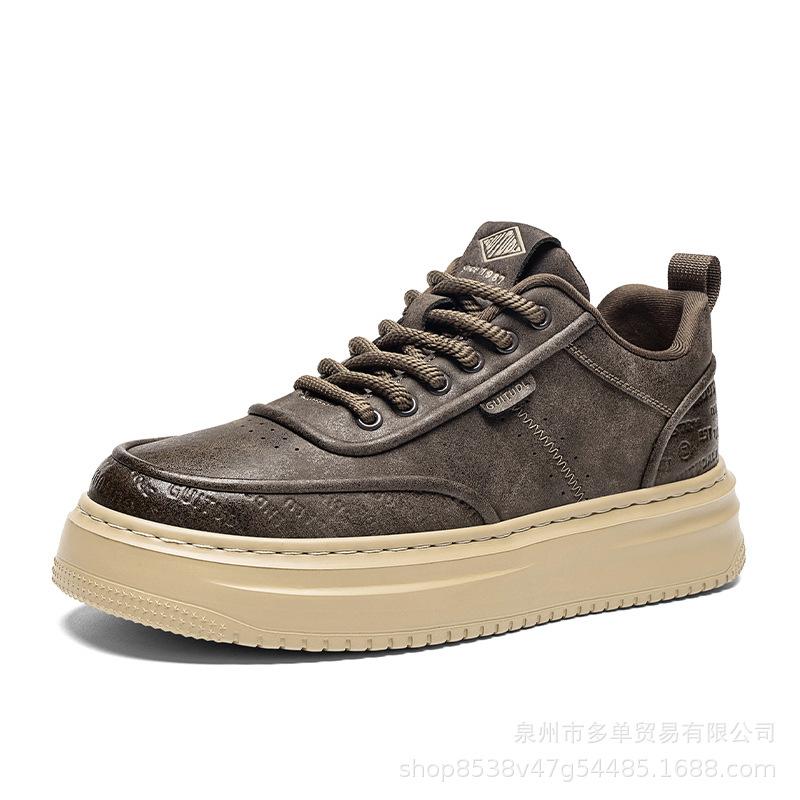 Autumn new outdoor retro lace-up foot sports daily casual breathable board shoes