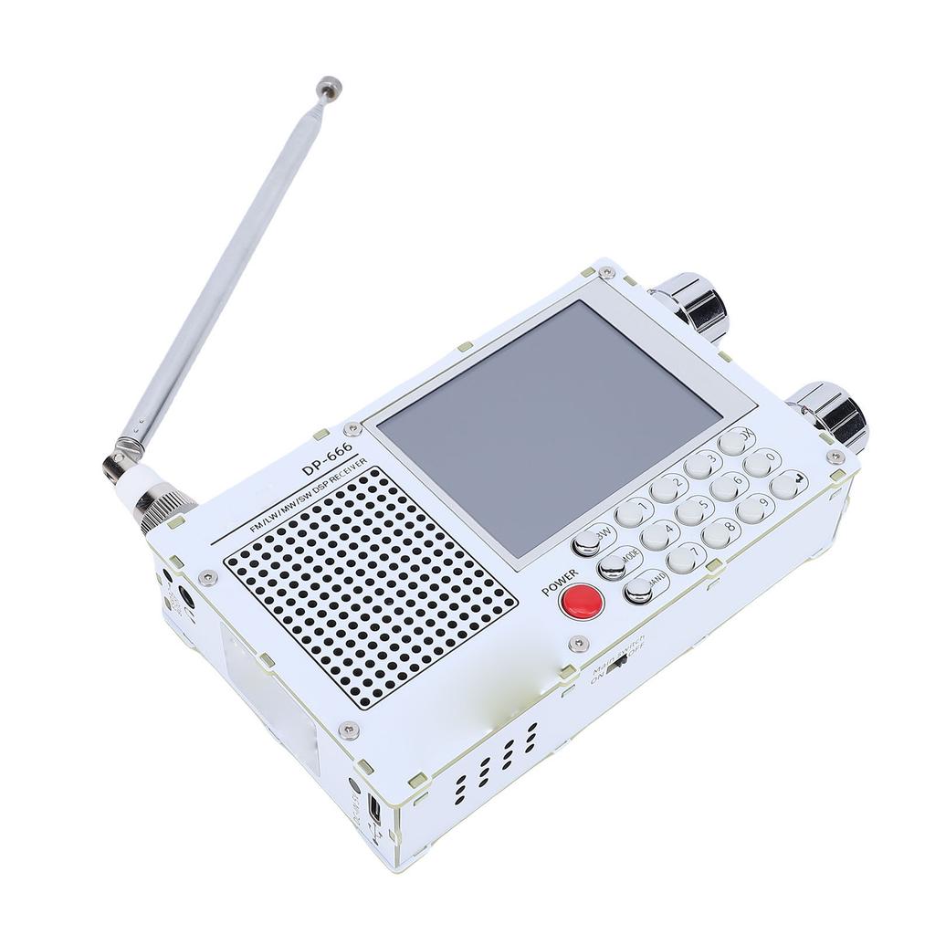 Full Band Radio FM LW MW SW Shortwave Radio 2.8 Inch Resistive Touch LCD Color Screen Portable High Sensitivity Travel Radio