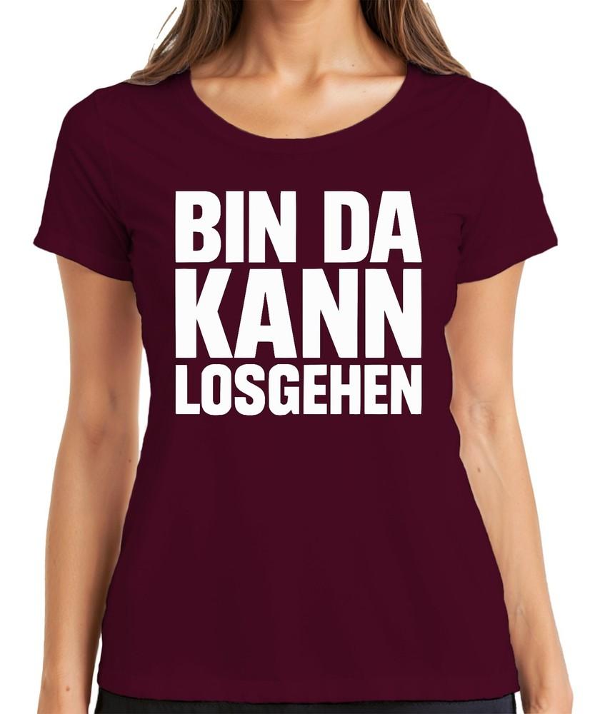 Bin Da Kann Kann Go Oktoberfest Carnival Party Beer Tent Saying Unisexs TShirt