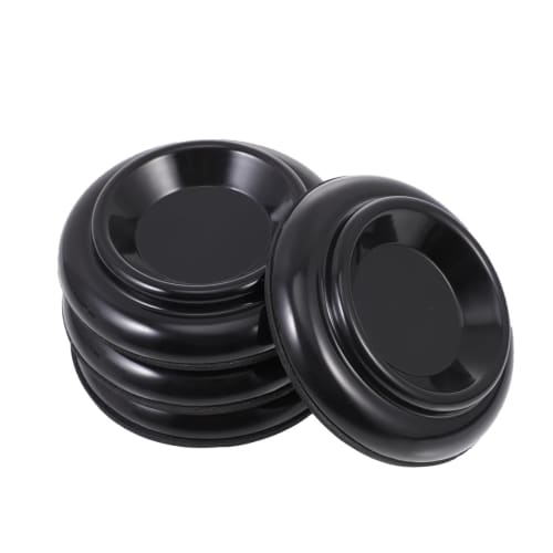 Hoement Piano Mats, Non-Slip Piano Leg Covers, Floor Protectors, Impact Resistant ABS Material for Grand Pianos, Set of 4