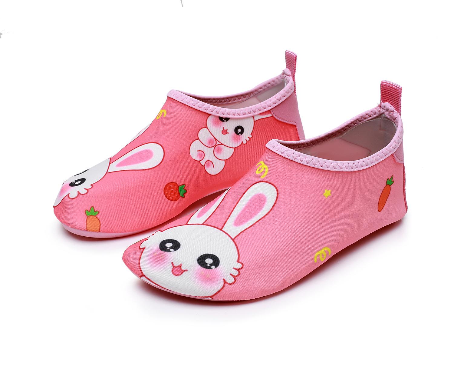 

Дитячі водяні черевики для хлопчиків і дівчаток, друк візерунків, швидковисихаючі, протиковзкі, дихаючі водяні шкарпетки, дитячі водяні черевики для пляжу, басейну 34-35