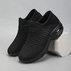 Damen Plateau Laufschuhe Orthopädische Höhenerhöhung Strick Turnschuhe Atmungsaktiver Komfort Rutschfest Tennis Damen Freizeitschuh