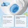 12pcs Household Toilet Cleaning Tablets - Reduces Dirt Buildup, Unblocks Drains, and Improves Glaze Finish for Daily Care