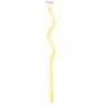 Wavy Colorful Clear Drinking Straw High Borosilicate Glass Straw Glass Tube Party Bar Drinkware Reusable Glass Straws