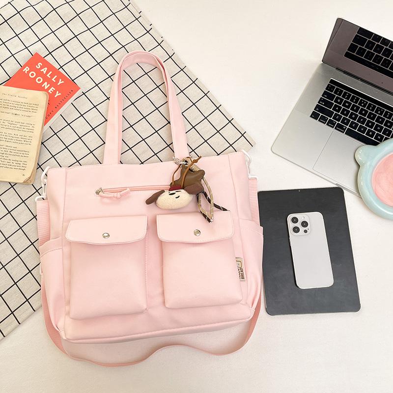Women's Large Capacity Shoulder Bag Crossbody Bag Student's Handbag