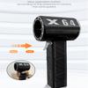 Electric Dust Blower Brushless Motor 11 Blade Powerful Turbofan Stepless Adjustable Rechargeable Jet Dry Blower for Home Car