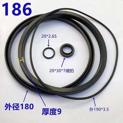 1 conjunto de kit de reparo de cilindro de ar para máquina de troca de pneus 186 mm disjuntor de contas cilindro vedação acessórios kits