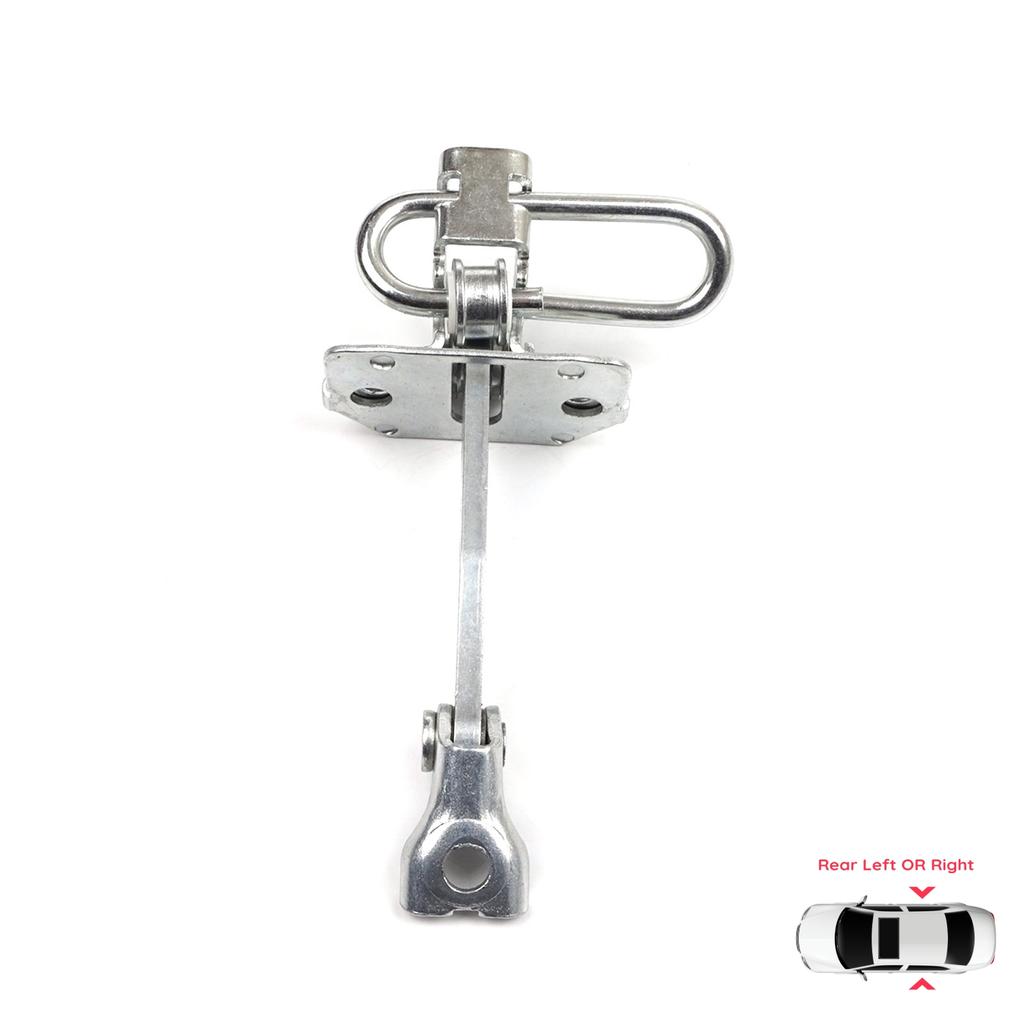 BDP1283 Zadní levý nebo pravý závěs dveří, brzdový doraz, omezovač popruhů pro Fiat Idea Lancia Musa 350 2004-2012 51782471