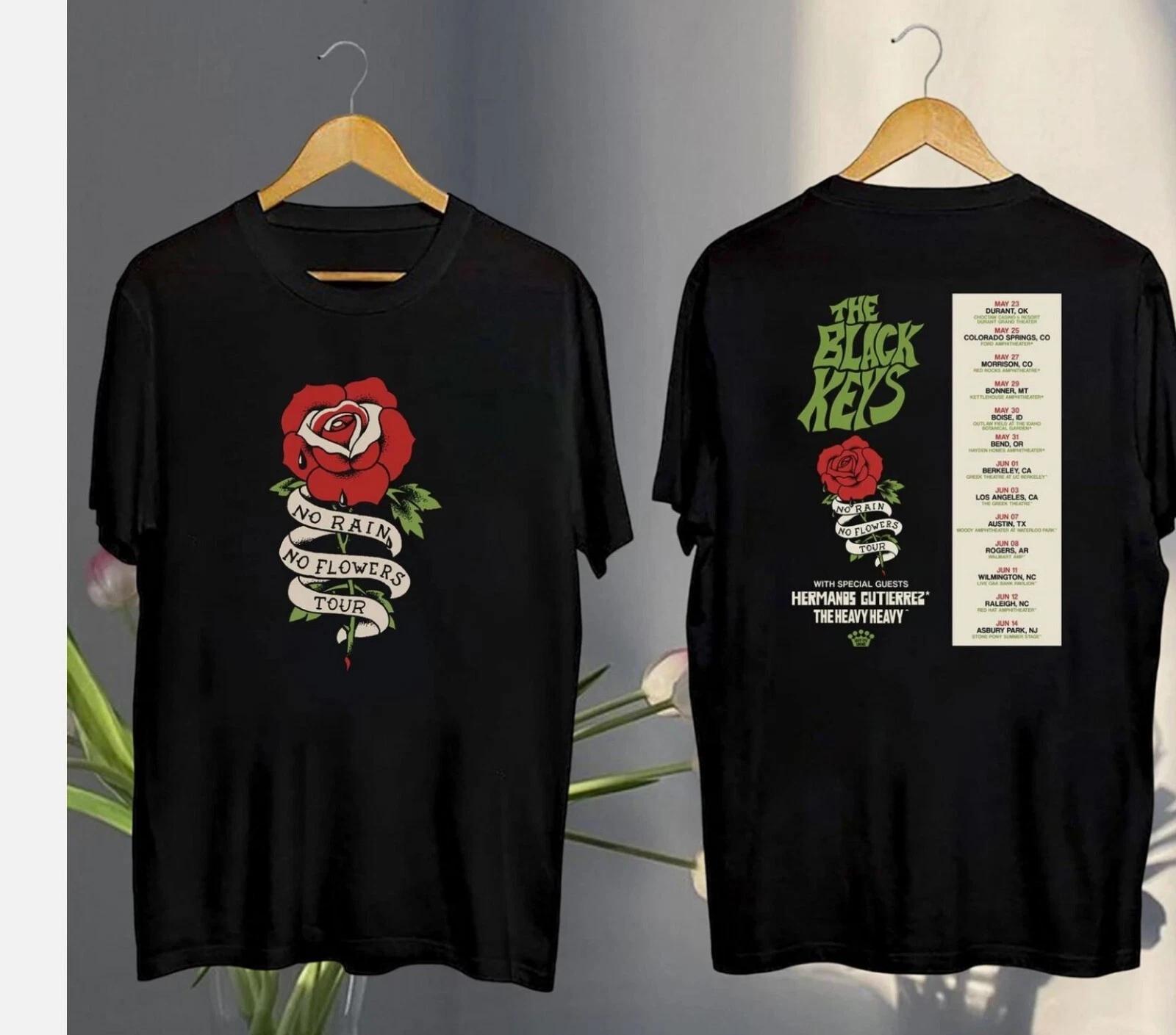 2025 The Black Keys No Rain No Flowers Tour Shirt, The Black Keys 2025 Concert M