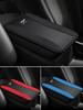 For New Bentley Flying Spur Continental GT Bentayga Mulsanne Universal Car Leather Armrest Protector Box Mats Auto Accessories