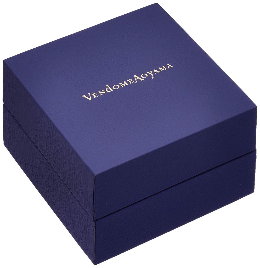 Earrings K10 White Gold Basic White Topaz AJBE2359 TH [Official] [Vendome Aoyama]