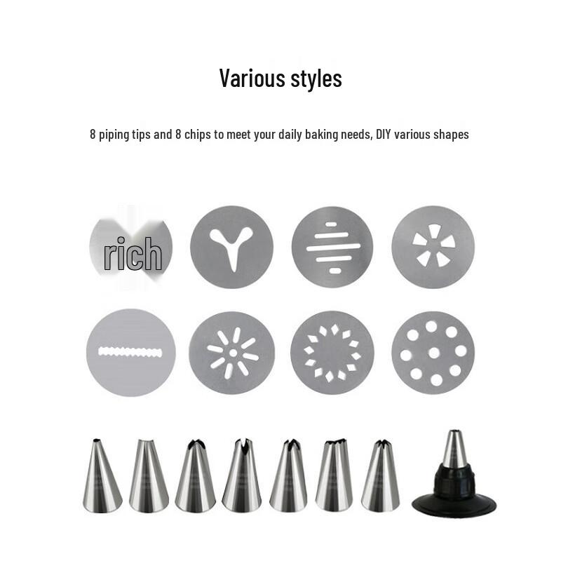 Stainless Steel Cookie Decorating Kit