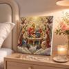 Pearl Painting 5D DIY Decorative Painting. Religious Jesus And Mary With Angels. Cute Birthday Gift. Handmade Art Painting