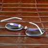 Clara Vida Red Round HIngeless Stylerish Women Lady Reading Glasses +1 +1.5 +2 +2.5 +3 +3.5 +4