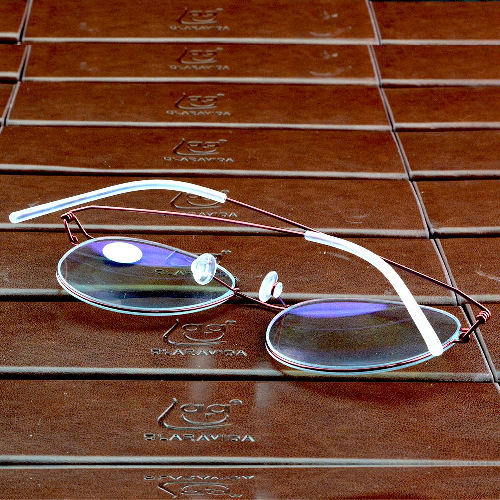 Clara Vida Red Round HIngeless Stylerish Women Lady Reading Glasses +1 +1.5 +2 +2.5 +3 +3.5 +4