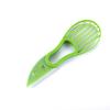 3 in 1 Avocado Slicer Shea Corer Butter Fruit Peeler Cutter Pulp Separator Lightweight Plastic Knife Kitchen Vegetable Tools Kitchen Gadgets