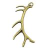 Deer Antler Charms Christmas Day Pendants For Nature Inspired Jewelry