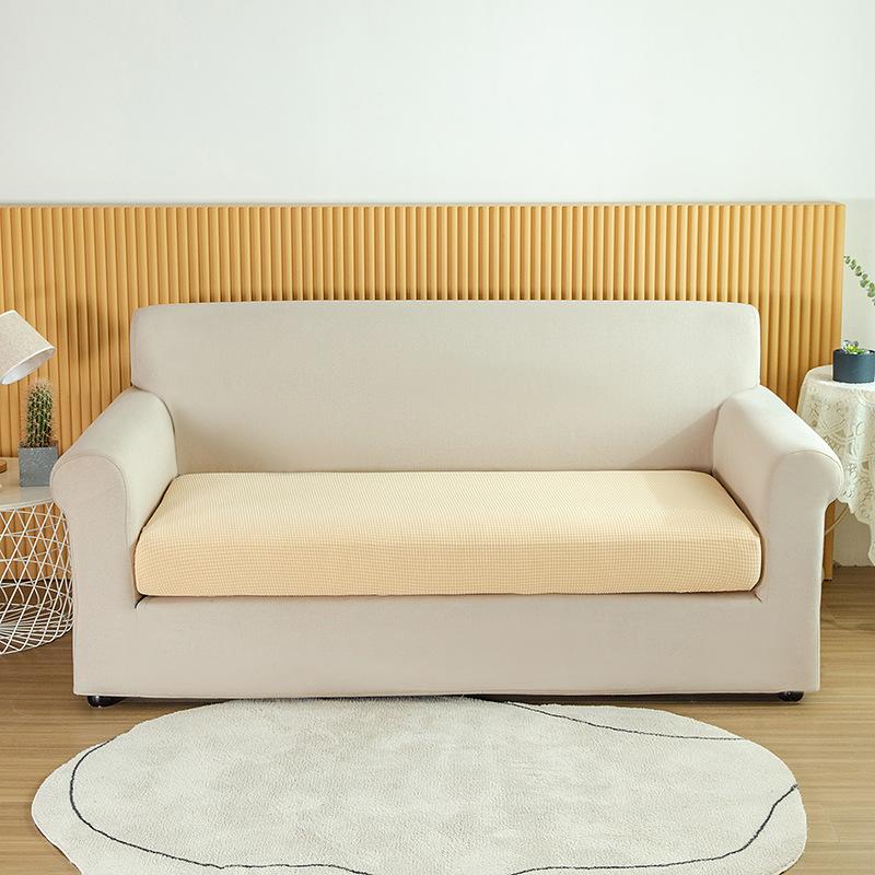 Waffle Waterproof Corn Velvet Thickened Solid Color Lazy Sofa Cover Four Seasons Universal Sofa Single and Double Combination
