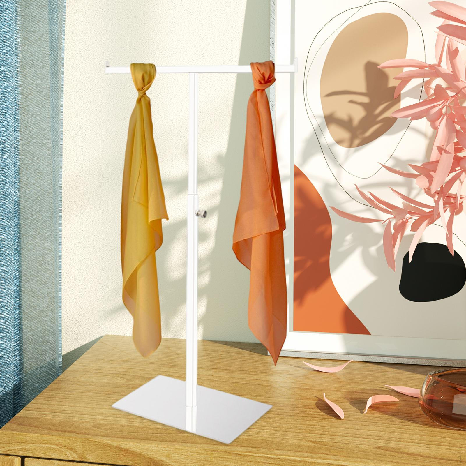 

Регулируемая подставка для ювелирных изделий из нержавеющей стали для элегантной демонстрации белый