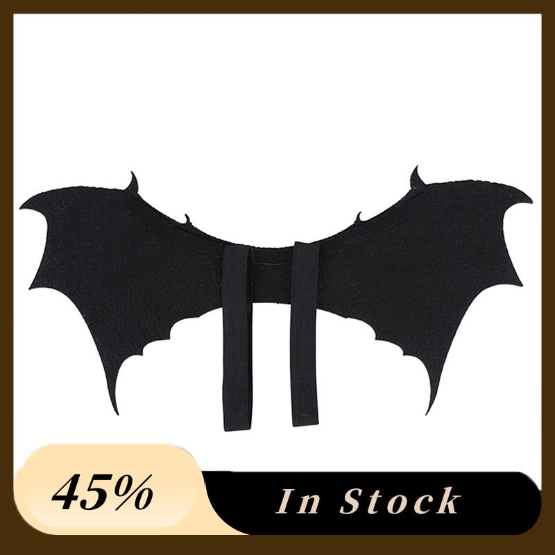 A60zhalloween Dog Costume Bat Wings Outfit For Dogs Halloween Costumes For Club Outdoor Dress Up Cosplay Prop For Pets Amay L