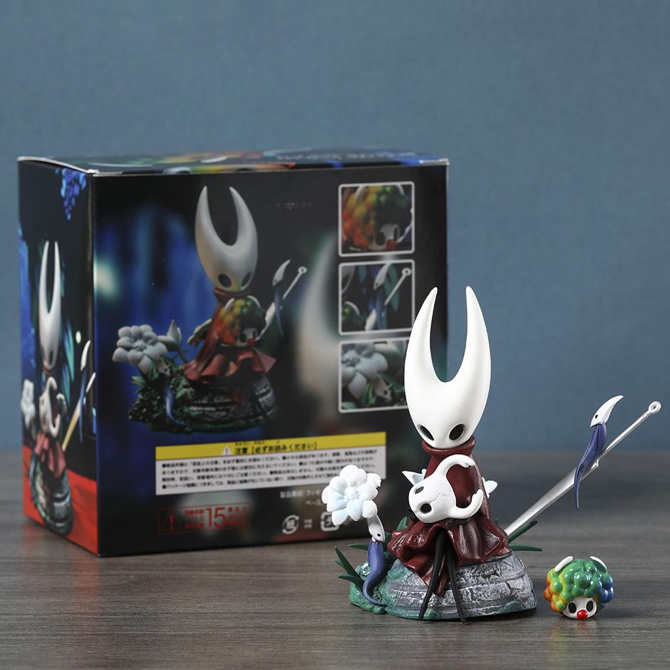 2025 10cm Spiel Hollow Knight Anime Figur Hollow Knight PVC Action Figur Sammlermodell Weihnachtsgeschenke Halloween