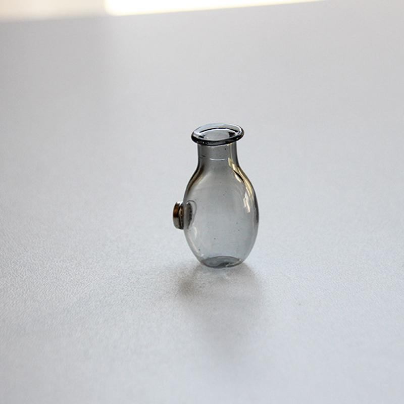 Mini Glass Vase Fridge Magnet Creative 3D Vase Micro Landscape Ornament Fridge Magnets Place Flower Arrangements Decoration