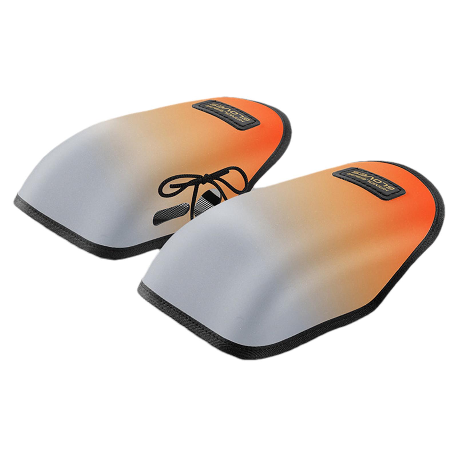 

Мотоциклетные рули Muffs для лета Airy Мотоциклетные солнцезащитные перчатки Мотоциклетные солнцезащитные перчатки Grip Hand Sunshade оранжевый