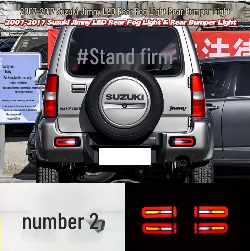 Rear Bumper Fog Light for 2007-2017 Suzuki Jimny