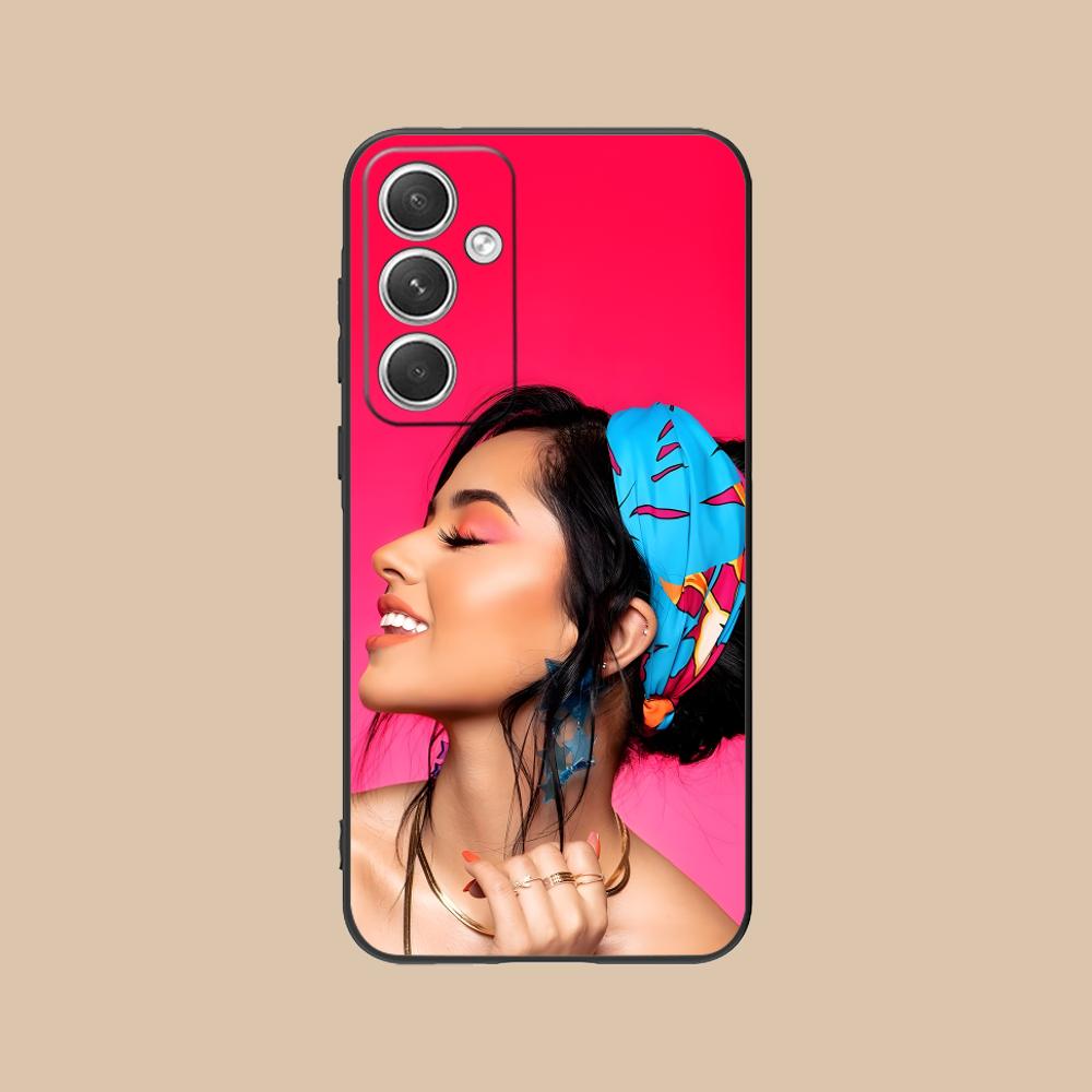 Fashion Becky G Matte TPU Mobile Phone Case for Samsung Galaxy S26 S25 S24 S23 S22 S21 S20 Note20 Plus FE Ultra Colorful Cover
