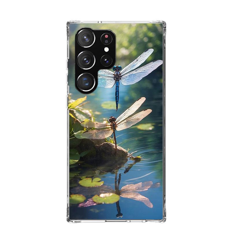 Beautiful Dragonfly Enthusiasts Phone Case For Samsung Galaxy S26 S25 Edge S24 S23 FE S22 Ultra S21 Plus S20 + Fundas Cover Coqu