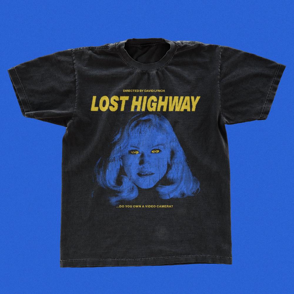 Lost Highway T-Shirt David Lynch Neo-Noir Cult Film Streetwear Classic Tee