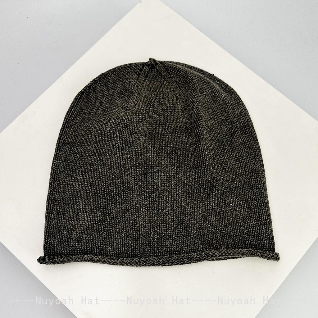 New Men Women American Retro Rivet Stars Knitted Hats Personal Warm Niche Fashion Street Beanies Hip-hop Versatile Loose Casual