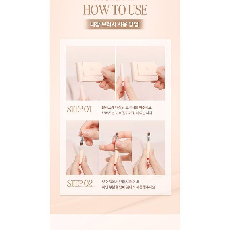 DASIQUE Pro Cover Dual Concealer Palette - 4 Types