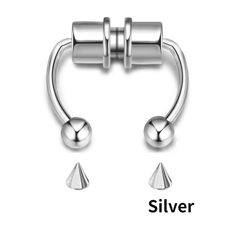Buy Magnet Magnetic Horseshoe Shape Changeable Nose Ring Jewelry