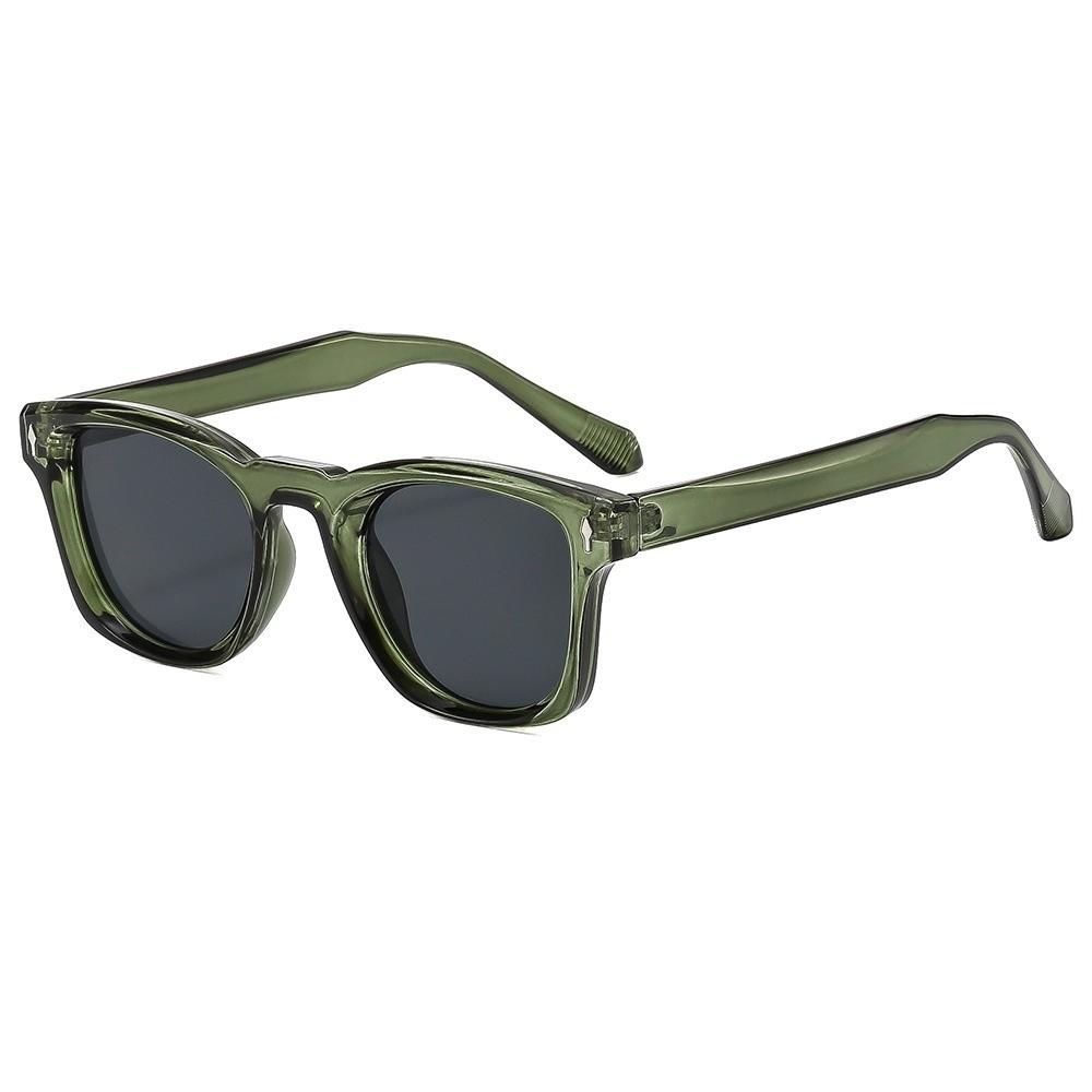 Lightweight Jelly Retro Sunnies Zinc Zinc Alloy Women Anti-UV Glasses New Men Polarized Sunglasses  Gift