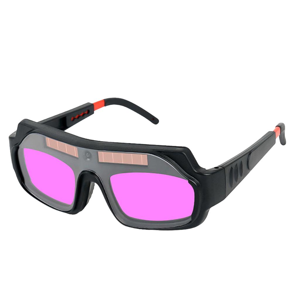 1pc Automatic Dimming Welding Glasses Solar Powered Goggles Set Argon Welding Glasses Welding Machine Protective Goggles Tool