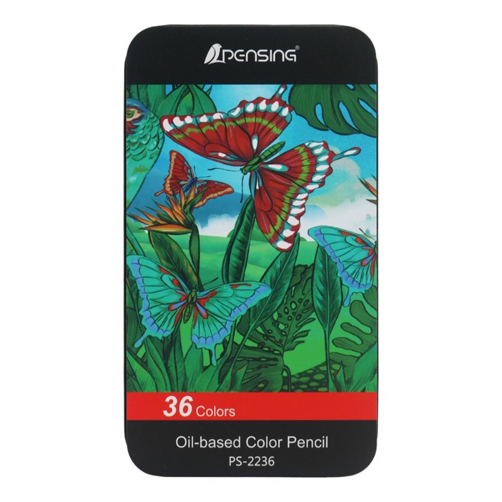 Oil Based Color Pencil Set Iron Box Oil Pencil Professional Drawing Pencil  Art Projects