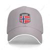 Multifunction Norway Flag Shield Sandwich Baseball Cap Unisex Sports Casual Caps Golf Hat Fishing Outdoors