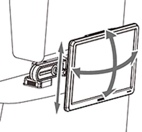 Kenwood Rear Monitor Mounting Kit SK-200RM