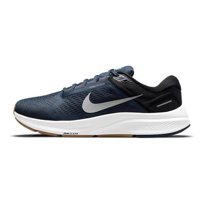 Baskets Air Zoom Structure 24 Bleu Tonnerre Homme Noir Obsidienne Foncé Gris Loup DA8535-400