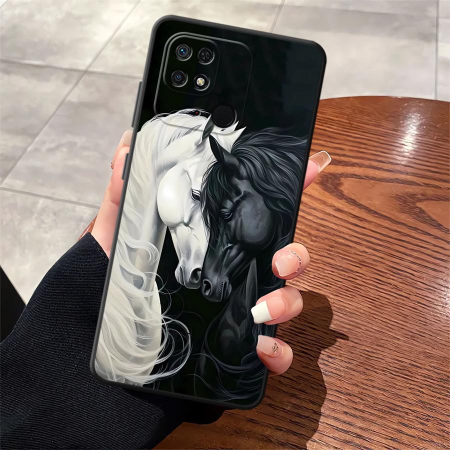 Cool Animal Tiger Lion Horse Funda Phone Cover Case for Xiaomi Redmi A4 A5 10 A1 A2 Plus K40 K80 Pro 13C 14C A3 12C 9