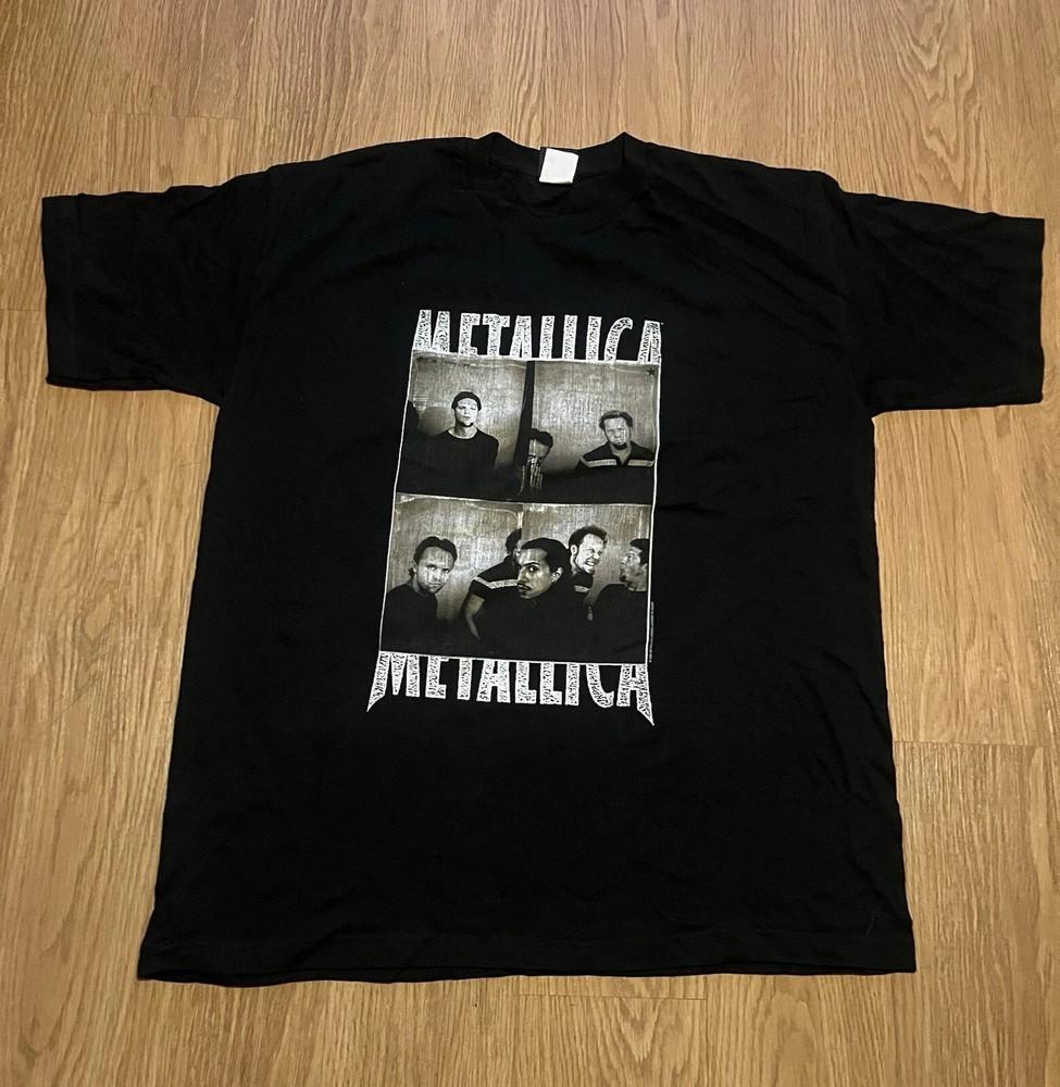 Винтажный Стиль Metallica Рок Металл Концертный Тур Репринт S-4XL Унисекс Футболка XXL