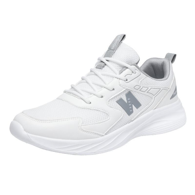 Summer New Men's Shoes Fashion Casual Running Shoes Men's and Women's Couples Summer Breathable Mesh Soft-soled Sports Shoes