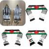 Flag Palestine Printing Polyester Scarf Outdoor Use Fan Football Souvenir Gift